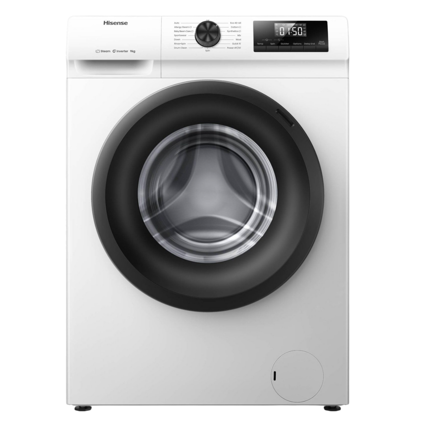 Lavatrice a Carico Frontale HISENSE WF1Q9041BW