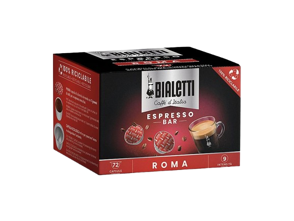 Kit Capsule Bialetti Roma 72pz