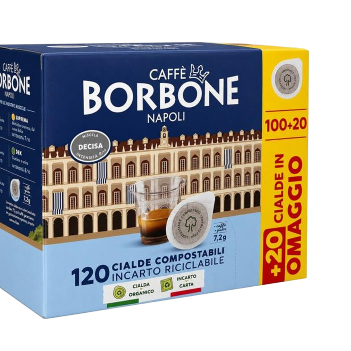 CIALDE ESE BORBONE DECISA 100+20