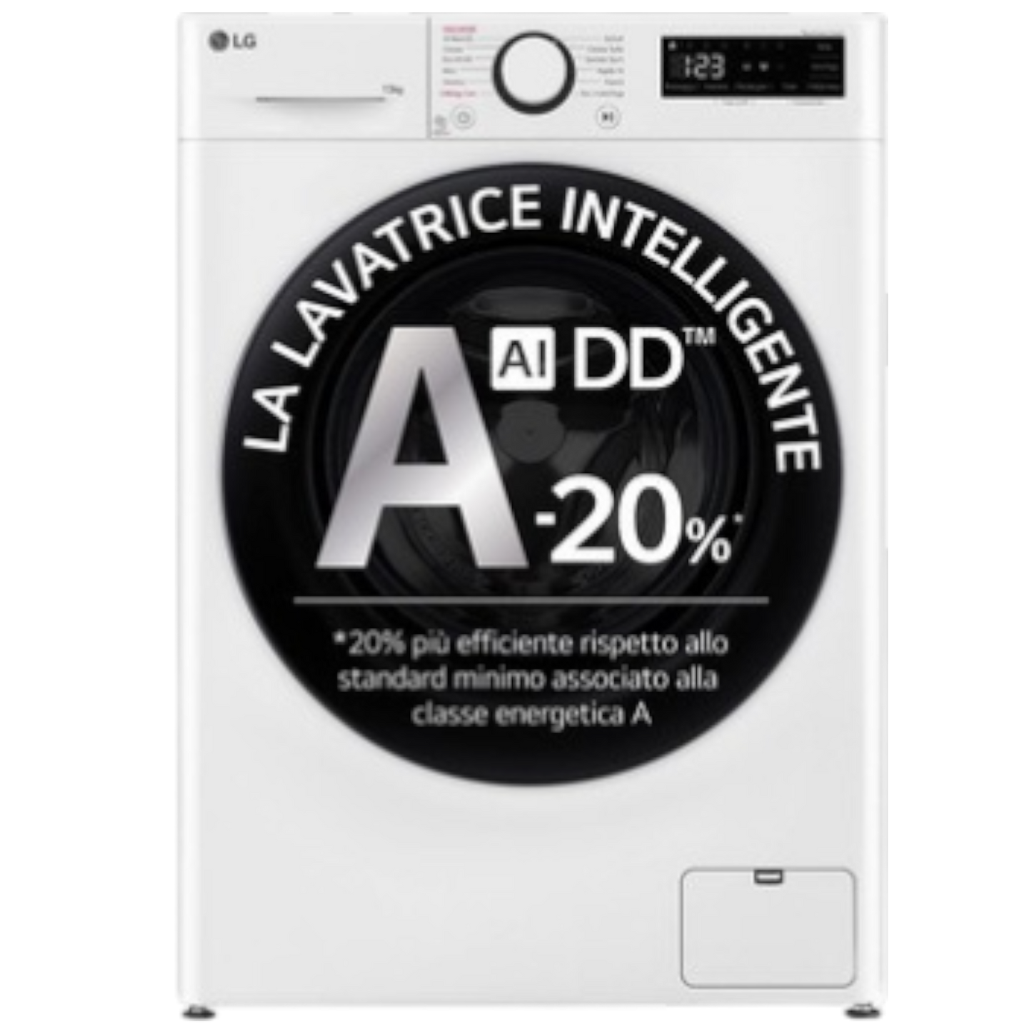 Lavatrice Carico Frontale LG F4R3013NSWB