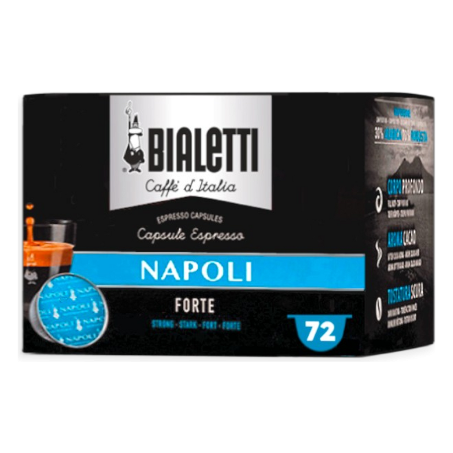 Bialetti Espresso Bar Napoli 72 Capsule 5PZ