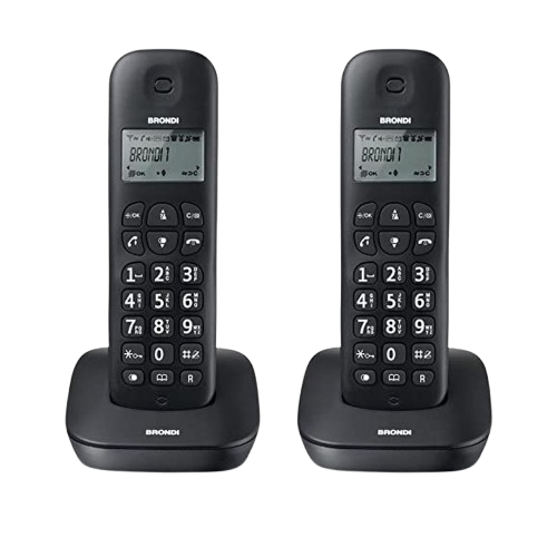 Telefono cordless duo dect nero Gigaset