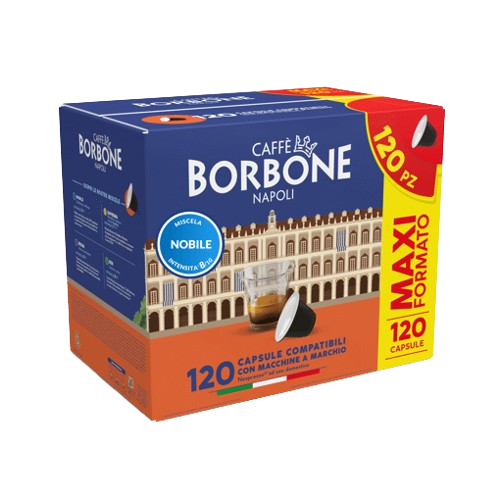 Borbone Napoli Miscela Nobile 120 Capsule Compatibili Nespresso Nobile
