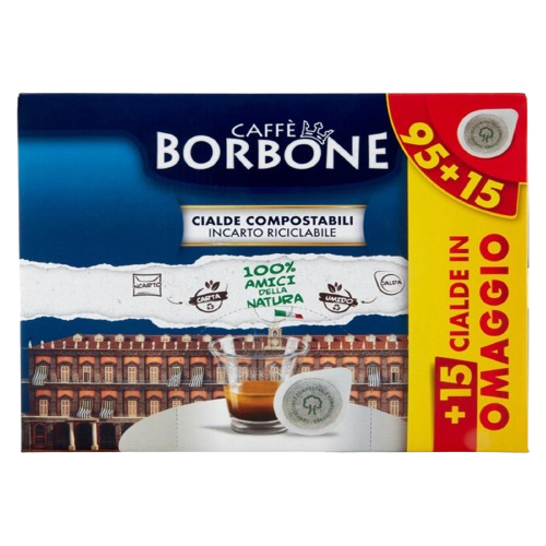 Caffe'Borbone Napoli Miscela Decisa 110 Cialde