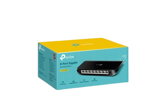 TP-Link TL-SG1008D Switch Gigabit Desktop 8 Porte