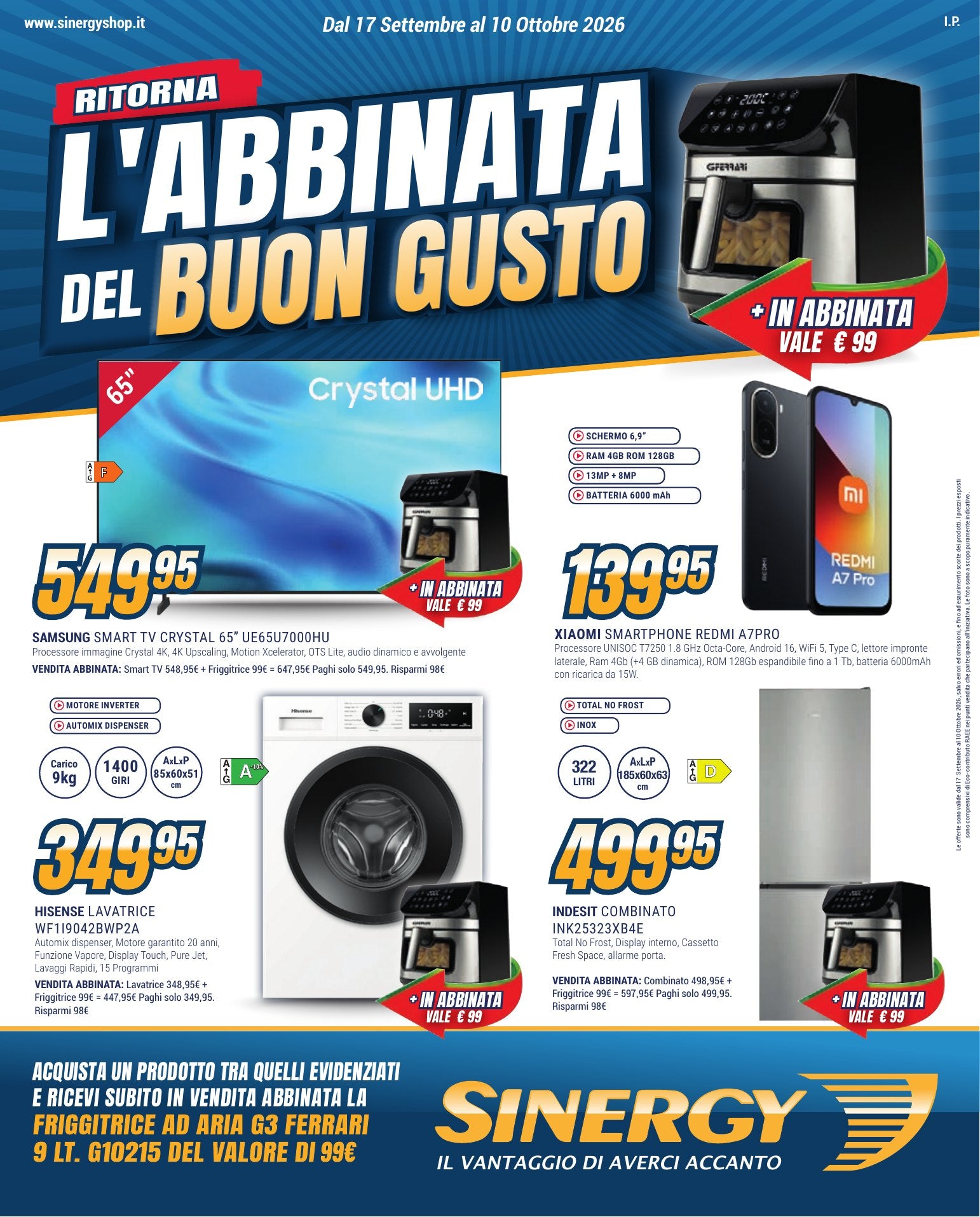 Volantino Sinergy Settembre 2026 - pagina 1